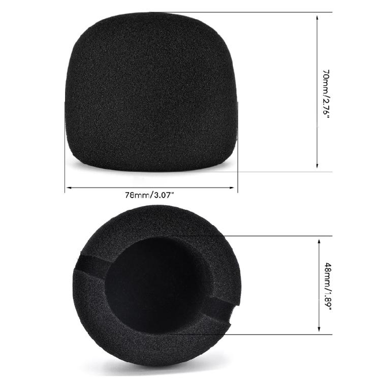 Windproof Foam for ZOOM SGH-6/H2N/H4N PRO/H5 H6 H8 XYH-6 XYH-5 Windscreen Muff