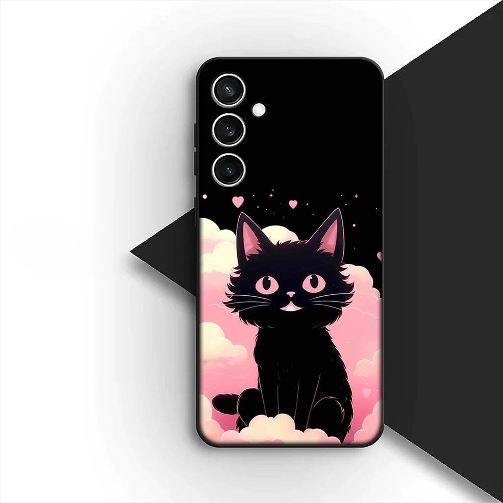 Protective Cover Cartoon Cat Meow Wallpaper for Xiaomi Redmi 15 15C 14C 8A A4 A5 Note 8 7 14 Pro + 8T 14S Phone Case