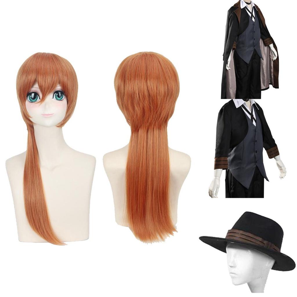 Bungo Stray Dogs Nakahara Chuuya Cosplay Costume Unique Vintage Detective Costume Set