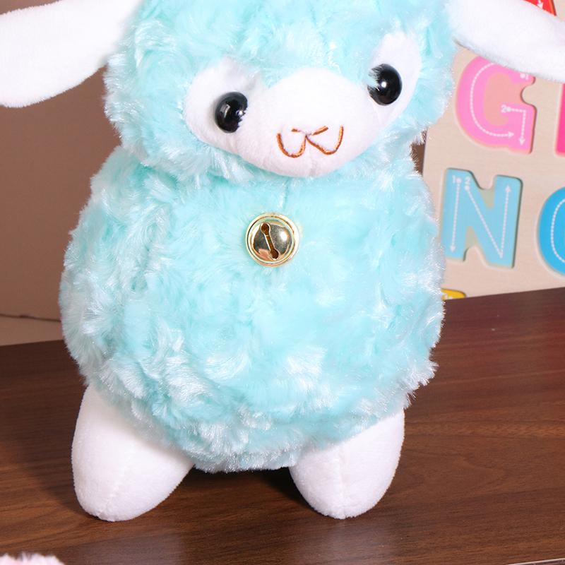 1Pc Standing Animal Sheep Plush Stuffed Toy Animals Dolls Fashion Cartoon Plush Animal Toys Bells Sheep