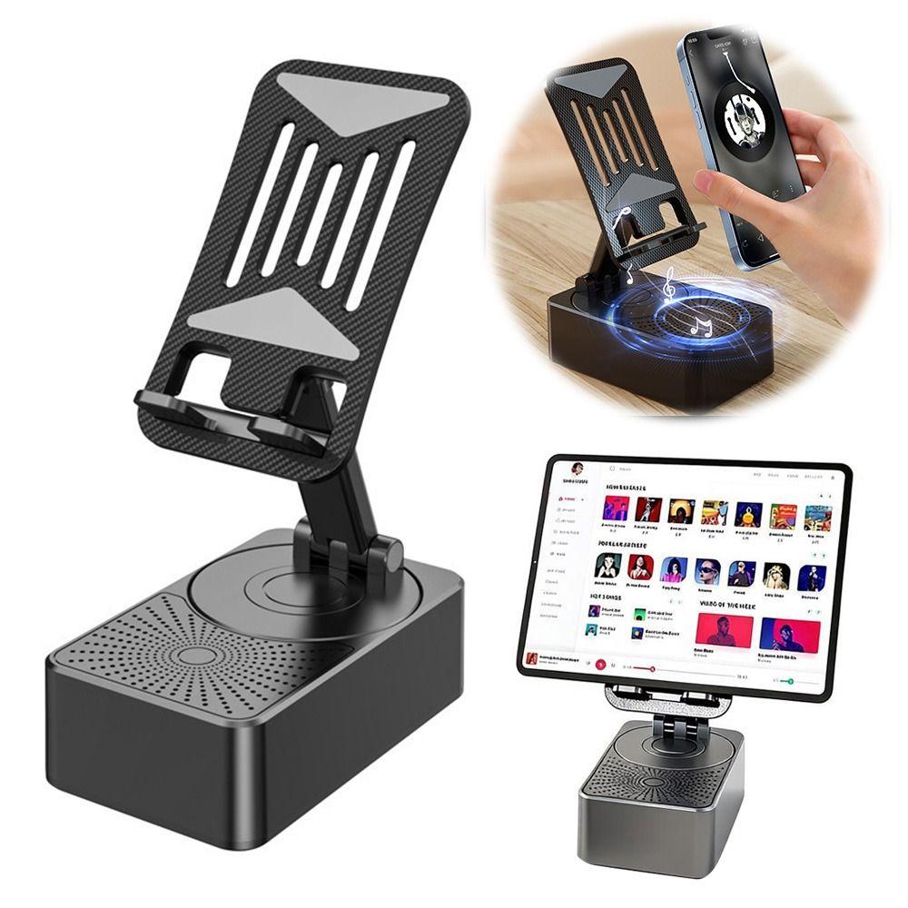 Adjustable Smart Rotating Phone Stand Foldable Phone Stand Gifts Lazy Stand Dual Speaker Rack