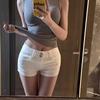 Women's High-Waisted Hip-Enhancing Denim Shorts - Summer 2026 Sexy Ultra-Short Versatile Hot Pants
