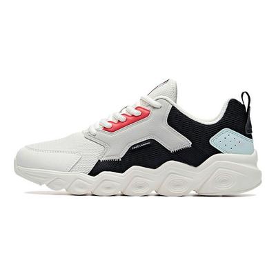 Zapatillas de Running Serie Versátil Trendy Caña Baja Zapatillas de Mujer Blanco Negro Gris 121935524R-2