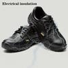 Plus rozmiar 36-50 Męskie obuwie ochronne Izolacja elektryczna Buty ze stalowymi noskami Oddychające buty BHP Trampki robocze