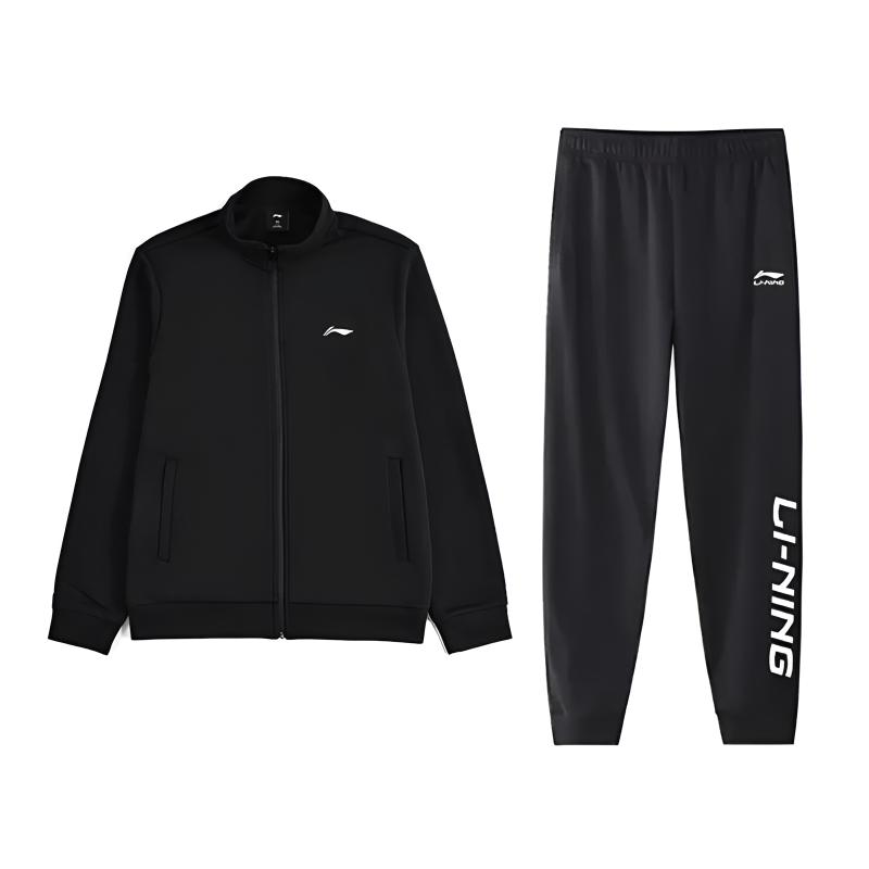 Li Ning Casual Sportswear Unisex Black+Black YWDV349-1+YKLV227-1