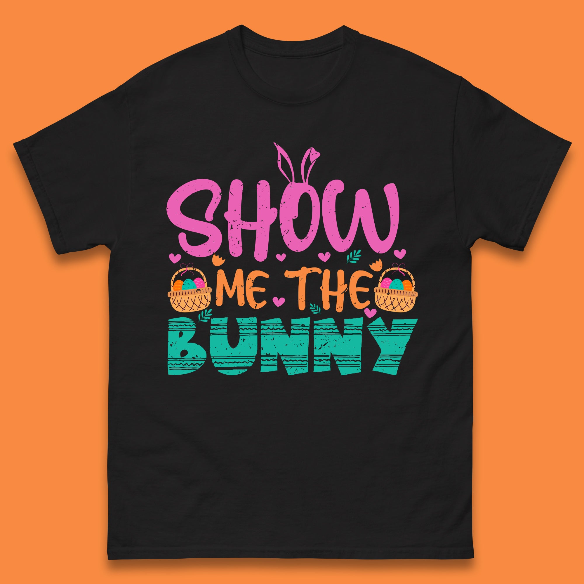Show Me The Bunny Mens T-Shirt Womens Tops Tees XL