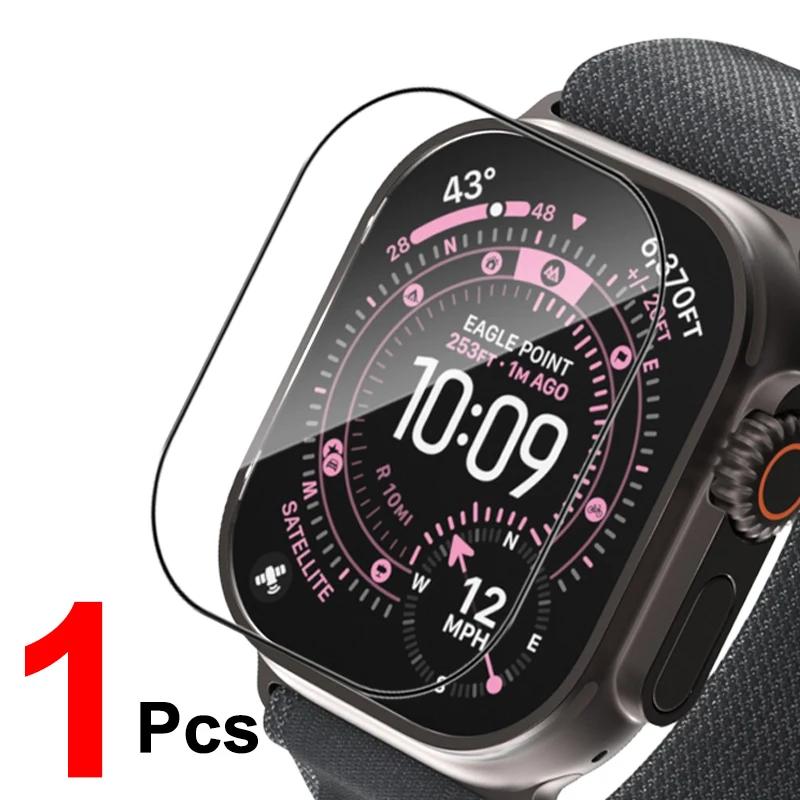 

1-5Pcs Protective Tempered Glass For Apple Watch Ultra 1 2 3 49mm Smartwatch Clear Screen Protector For iWatch Ultra 3 Ultra3 for Ultra 1 49mm