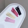 10Pcs Colorful Nonslip Hair Clips Matte Wavy Design Hairclip Styling Accessories Cute Barrettes Headwearfor Daily Makeup Travel