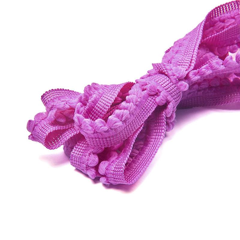 1.3cm Colorful Wool Ball Ribbon for DIY Hair Accessories and Home Textile Decor