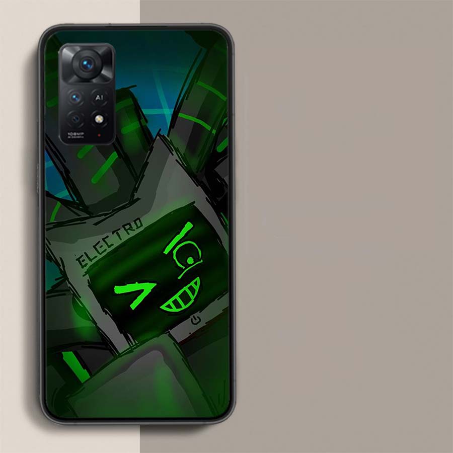 Geometry Dash Phone Case For Xiaomi Redmi Note 12 Pro Plus 5G 12S 11 11E 11T Pro 10 9 8 7 11S 10S 4G 9T 8T 9S Capa Coque Cover S