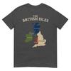 British Isles Sea Ireland Scotland Wales England Map Coins Tshirt