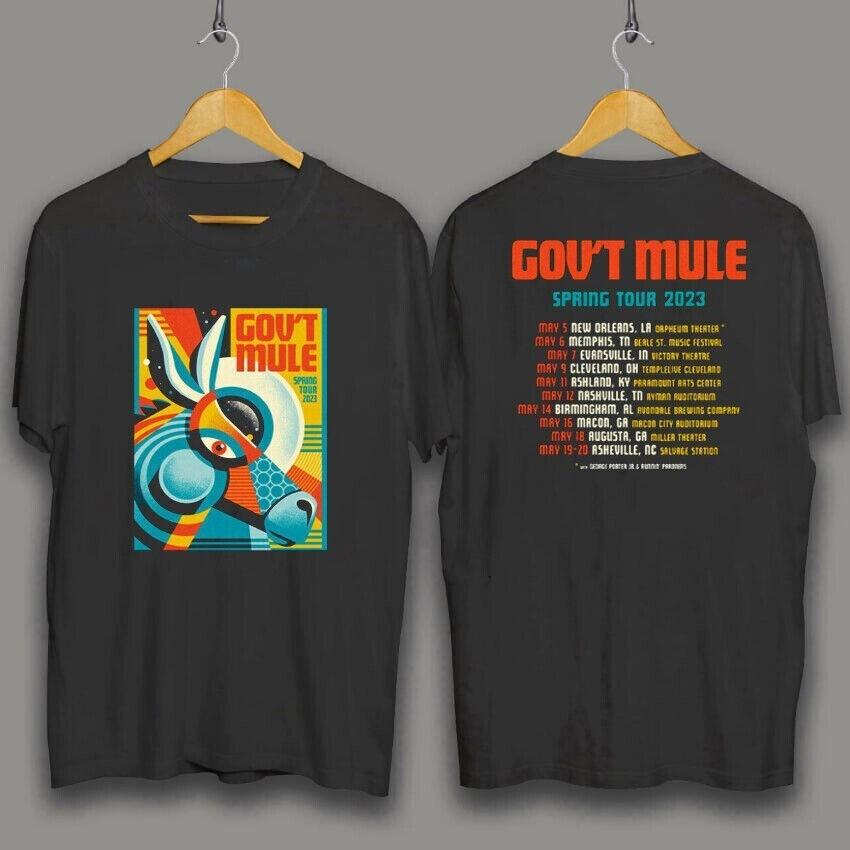gov t mule spring tour t shirt gift for fan full size twoside Unisex T-Shirt S