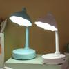 Yousheng LED Desk Lamp Cute Flower Table Lamp with Adjustable Flexible Gooseneck Rechargeable Eye-Caring Night Light for Dorm Bedroom Reading