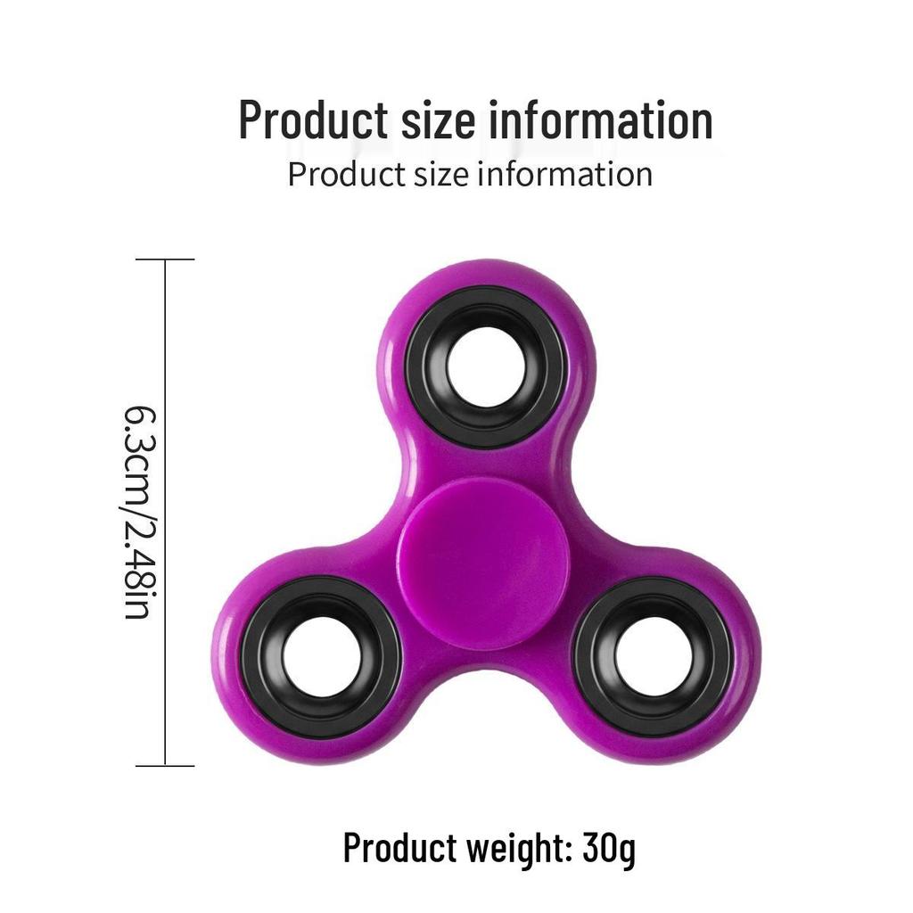 6,3 cm Hochgeschwindigkeits Fidget Spinner Stressabbau Spielzeug für Kinder und Erwachsene