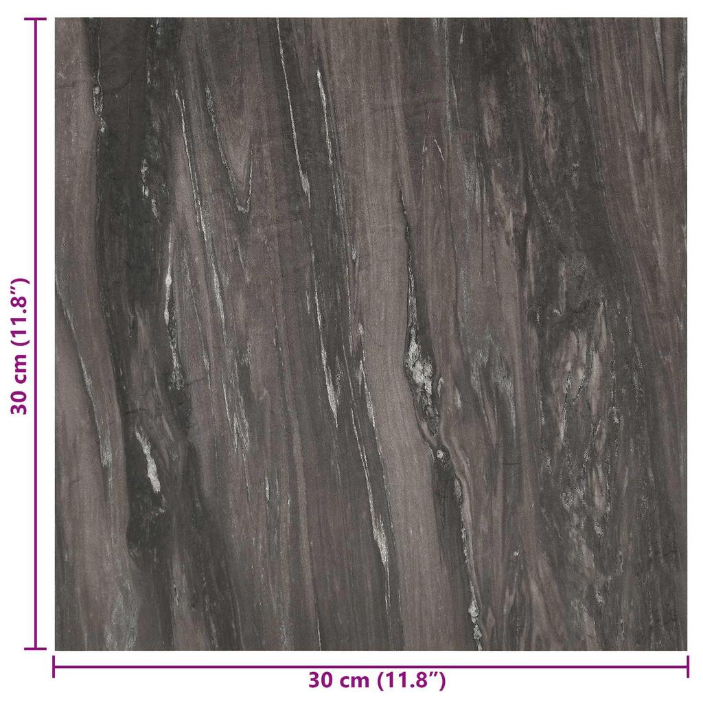 Self Adhesive Floor Tiles 30.5 X 30.5 Cm 20 Pcs PVC