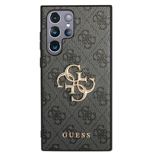 Hülle für Samsung Galaxy S22 Ultra Guess Hardcase 4G Grau
