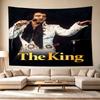 Elvis Neon Sign Versatile Wall Hanging Blanket, Home Backdrop for Wedding, Party and Video Shooting,Perfect Gift