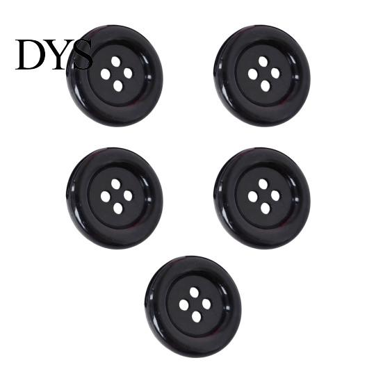 Large Plastic Buttons for Crafts 5Pcs Four-Hole Sewing Buttons, Oversized Craft Creative Colorful Crafting Fabric Projects DIY And Clothing Decoration