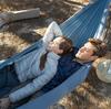 Naturehike Portable Hammock for Outdoor Camping, Lightweight Thick Anti-Rollover Swing Cradle, Light Bean Green - Single Person