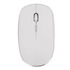 Souris Optique - TNB - RUBBY - 1600dpi - Sans Fil - Ergonomique - Blanc/Silver