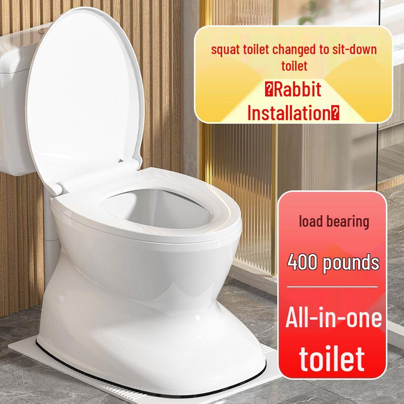 Portable Anti-Odor Toilet Seat for Elderly and Adults