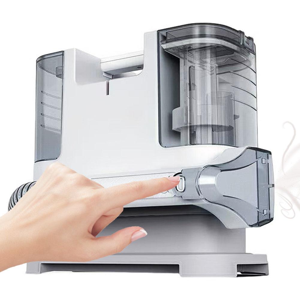 

Портативная машина для чистки обивки Машины для чистки ковров Многофункциональный глубокий пятновыводитель для мебели, дивана, автомобильных сидений EU Plug белый