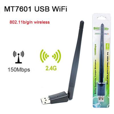 Placă de rețea fără fir de 150 Mbps Mini adaptor Wifi Usb Lan Wireless Wifi receptor antenă dongle pentru computer Windows