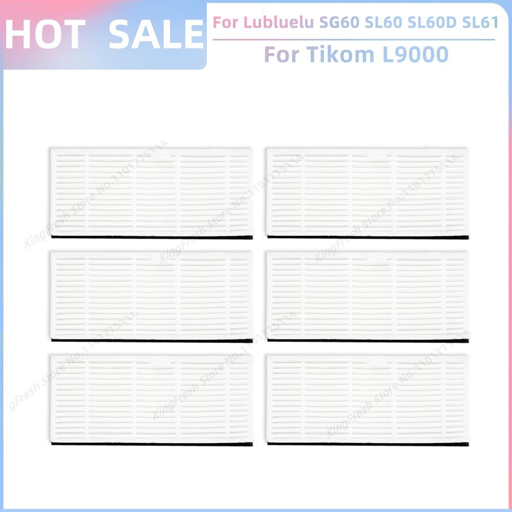 Fit For Lubluelu SG60 SL60 Plus SL60D SL61,Tikom L9000 L8000,Agaro Alpha,Laresar L6 Nex Parts Main Roller Brush Filter Mop Cloth