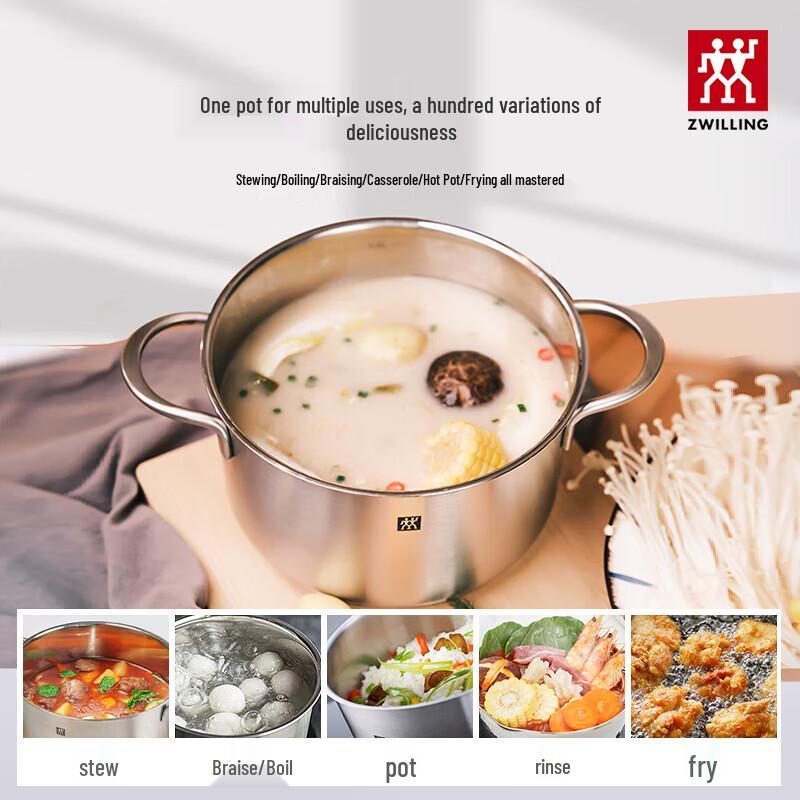 ZWILLING Nova III Stainless Steel Soup Pot