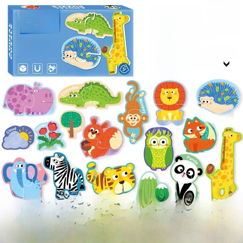 Fruits Shape Magnetic Puzzle For Kids With Abc Letter Learning And Diy Fun