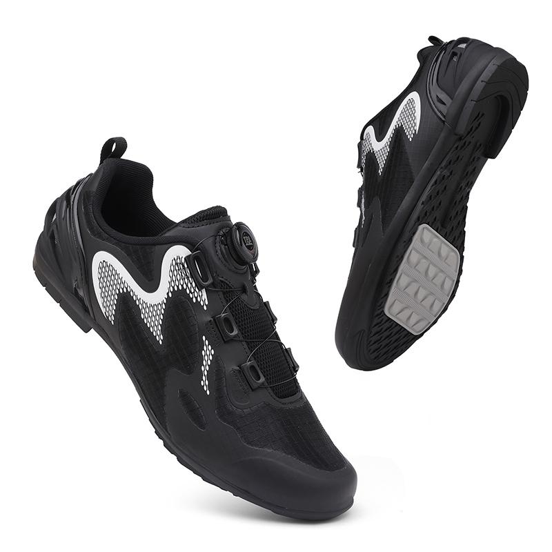 

Professional Racing Road Bike Cycling Shoes Men Outdoor Non-Slip MTB Bicycle Sneakers Breathable Self-Locking Sports Cleat Shoes 36