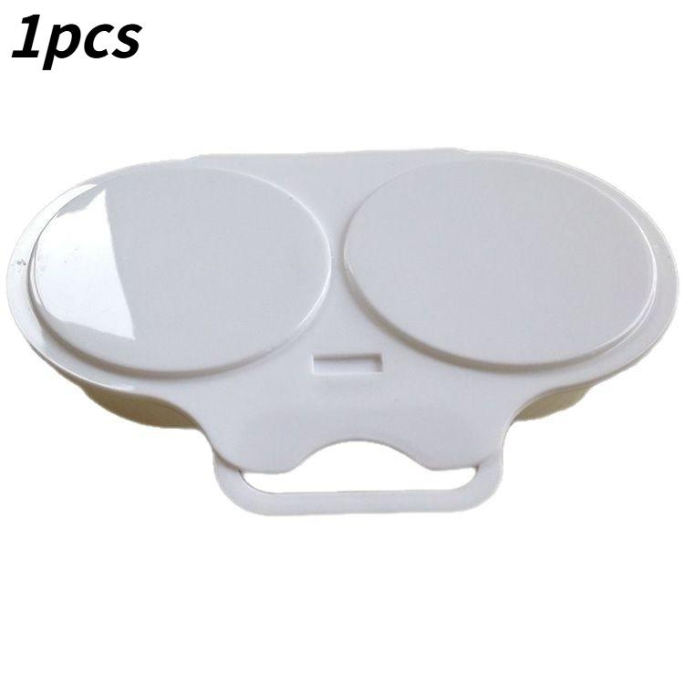 1/3/5pcs Microwave Egg Poacher Reusable 2 Cavity Non‑stick Poached Egg Steamer Maker with Lid Egg Mold Kitchen Cooking Gadgets