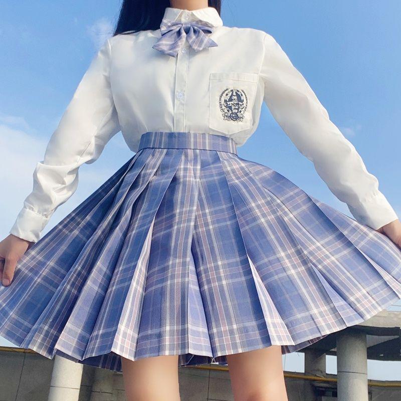 Rabbit Sew Summer School Style JK Uniform Set - Gentle Skirt and Top