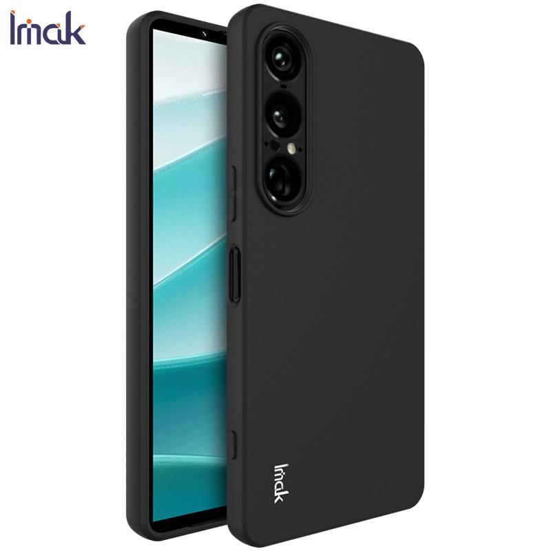 

Для чохла для телефону Sony Xperia 1 VII IMAK UC-3 Матовий м який чохол Sony Xperia 1 VII чорний