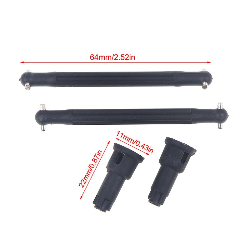 1Set Rear Cvd Drive Shaft Dogbone Steel Construction Efficient For Scy16101 16102 16103 16201 1/16 Rc Car