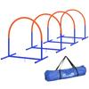 Four-Piece Portable Dog Agility Equipment - Blue