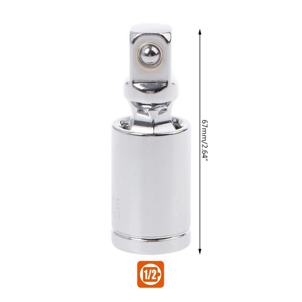 

360 Degree Socket Adapter 1/4\ 1/4\\\\\\\ 1pc 3/8\\\ High Torque Silver 1/2\ 1/2\\\ 1/2\\\\\\\ High Qaulity
