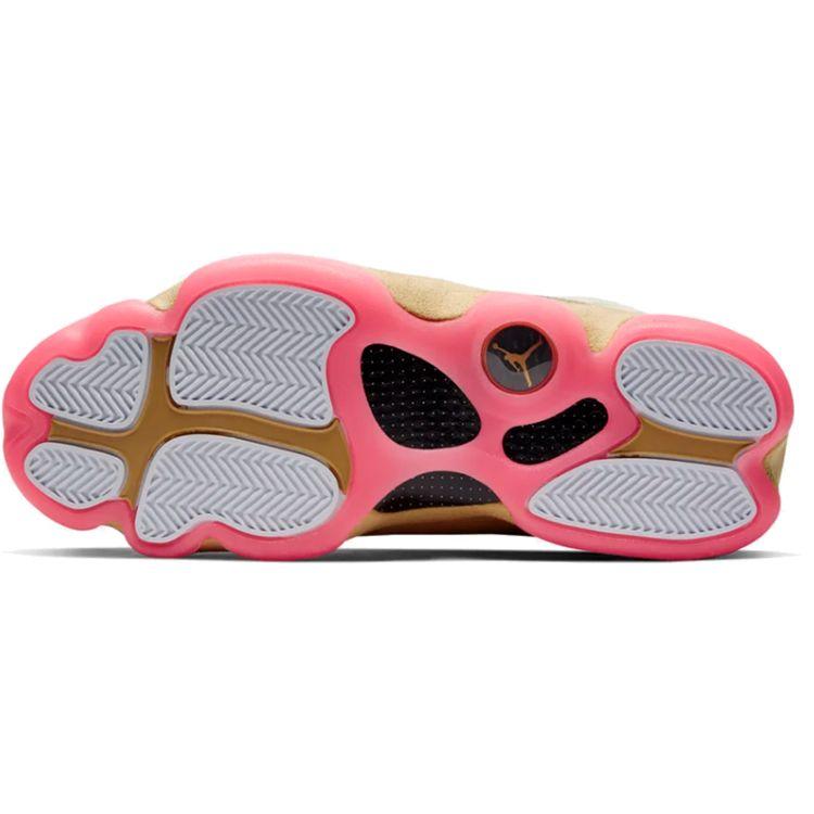 Air Jordan 13 Retro Chinese New Year Men Sneakers Tan Pale-Ivory Black CW4409-100