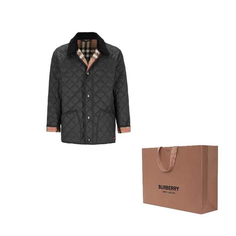 Burberry FW24 Puffer bunda Pánská Černá 80841891