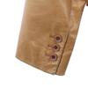 Calvin klein leather tailored jacket 4 Camel brown Women Used