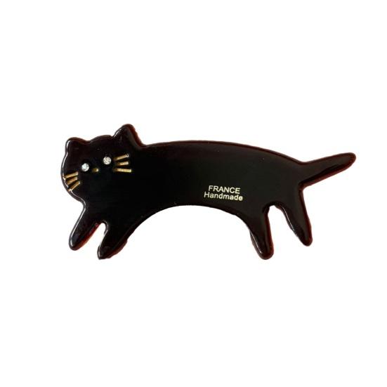 Haarspange Kraftvolle Rutschfeste Haarspange Dreidimensionale Katzenform Acetat Haarspange Haarstyling-Werkzeug Seitenpony Haaraccessoire