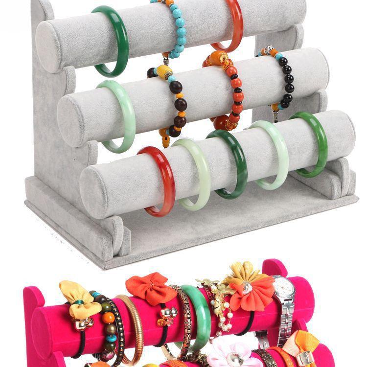Headband & Jewelry Display Stand for Hair Accessories and Bracelets - Home Use