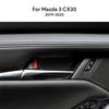 4PCS Top Suede Trim LHD RHD Sticker For Mazda 3 Axela BP CX30 CX-30 2019 2020 2025 2025 2025 2025 2025 Car Inner Door Bowl Panel