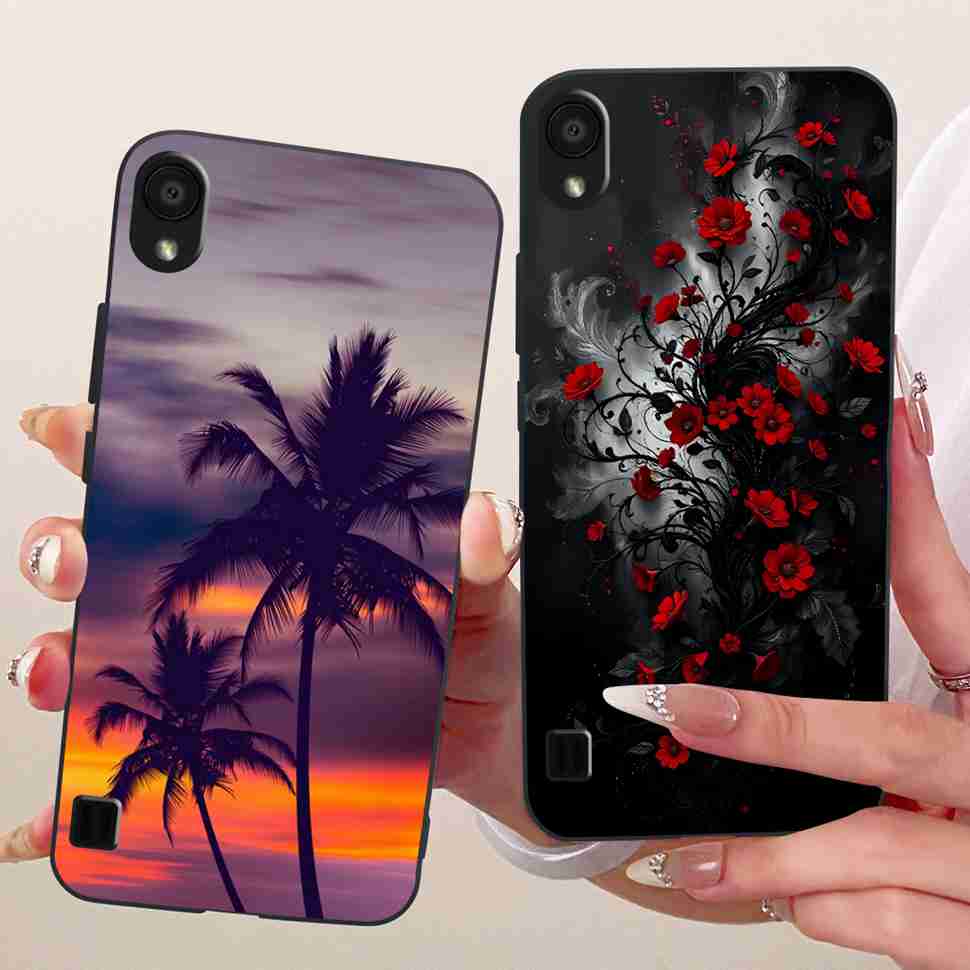 For ZTE Blade A5 2019 5.45" Case Luxury Design Popular Silicone TPU Black Cover Coque For ZTE Blade a5 A 5 2019 Phone Cases