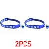 Cat Collar with Bell Necklace for Cat Strap Kitten Collar Armrests for Pets Breakaway Collar Anti-strangling Cat Necklace