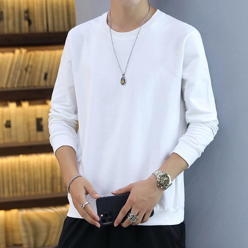 Men's Versatile Cotton Long Sleeve Hoodie - Autumn Trend