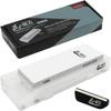 [Nesect] Craftsman's Sharpening Stone S-Basic Set #1000 Medium Grit, High Hardness, Sharpness Restoration, Knife Sharpening, Includes Plastic Case Wit