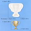 Trophy Medal Sports Meeting Silicone Sugarcraft Mold Resin Tools Cupcake Baking Mould Fondant Cake Decorating Tools