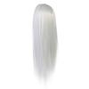 Hair Salon Cosmetology Hairdressing Practice Head Mannequin Dolls Salon Tools (Creamy White)