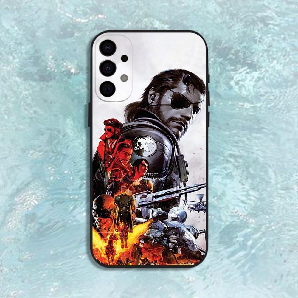 Metal Gear Solid MGS Phone Case For Samsung S25,S24,S21,S22,S23,S30,Ultra,S20,Plus,Fe,Lite,Note,10,9,5G Black Cover
